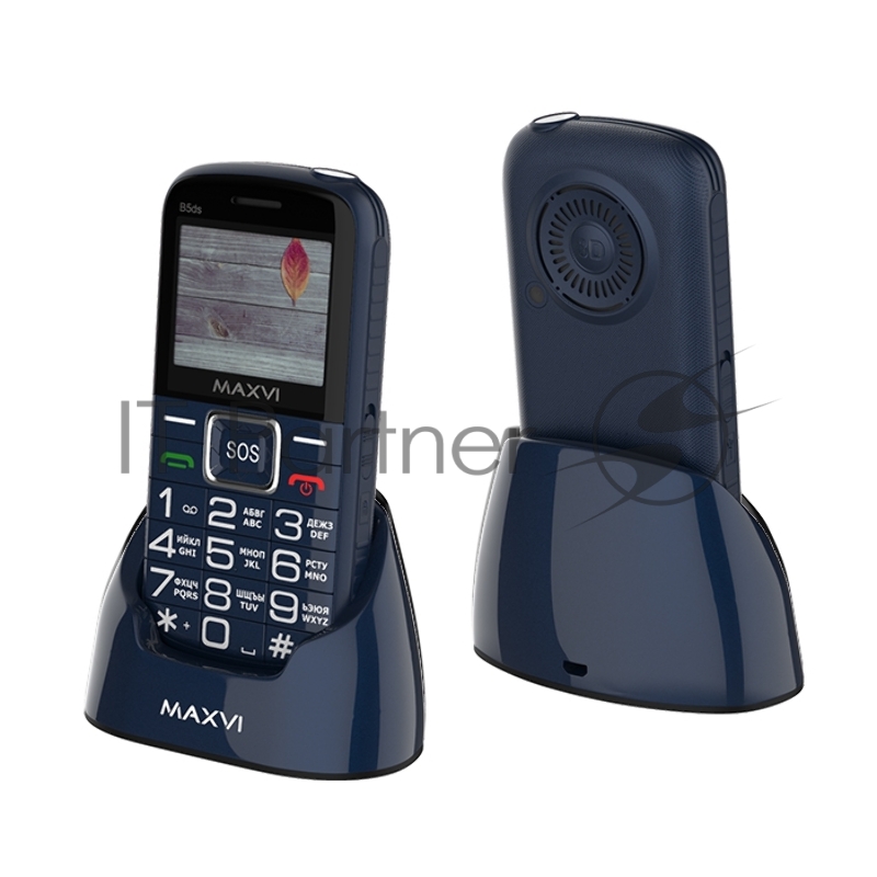 Мобильный телефон Maxvi B5ds blue