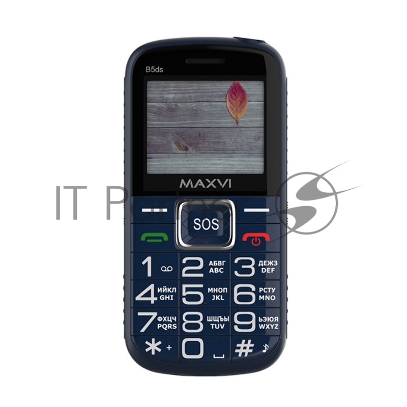 Мобильный телефон Maxvi B5ds blue