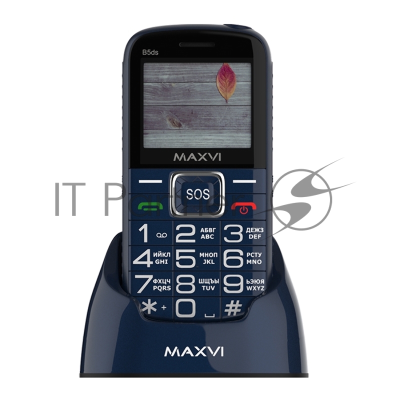 Мобильный телефон Maxvi B5ds blue
