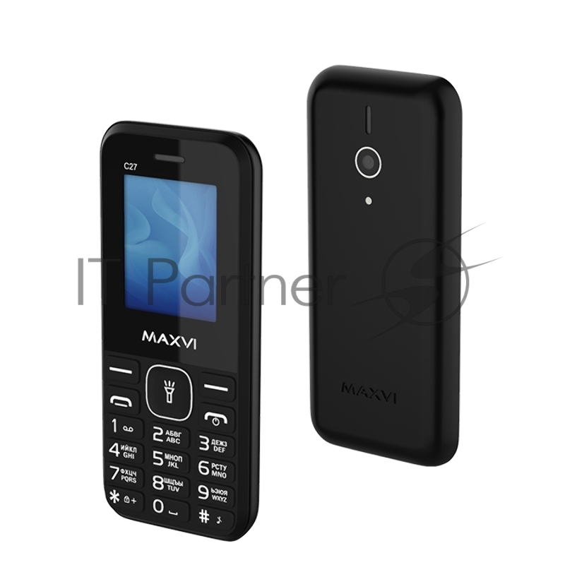 Мобильный телефон Maxvi C27 black