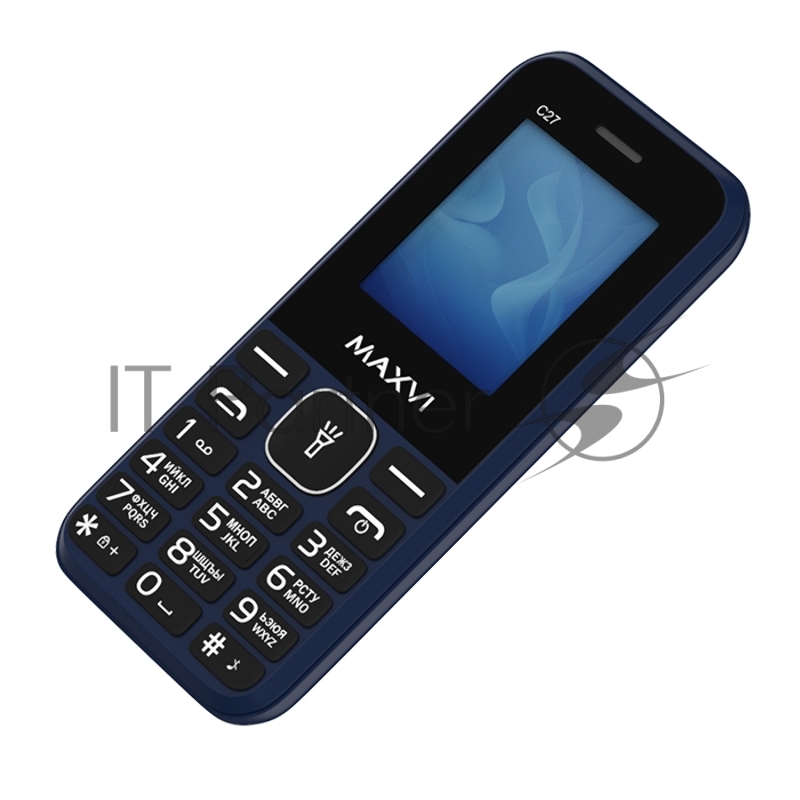 Мобильный телефон Maxvi C27 blue