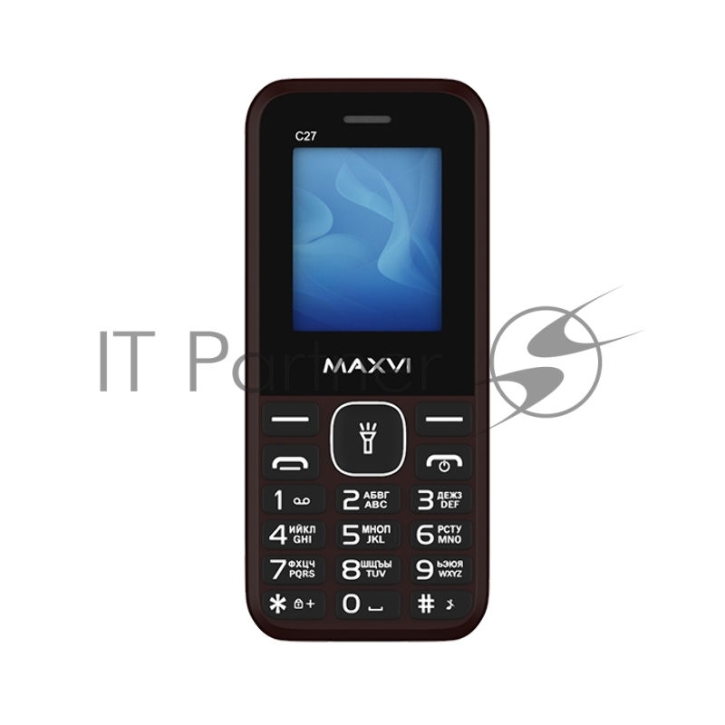 Мобильный телефон Maxvi C27 brown