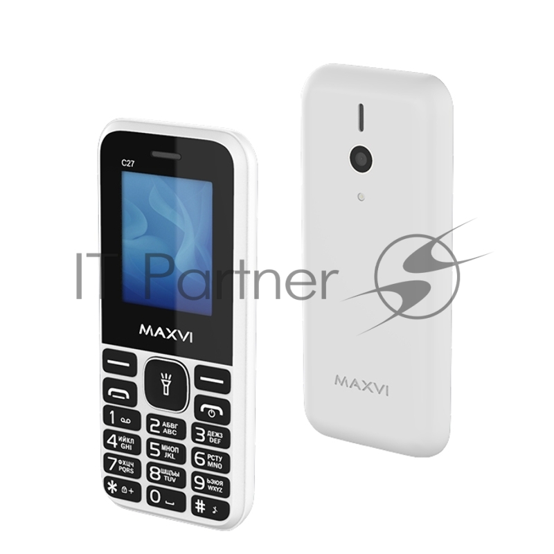 Мобильный телефон Maxvi C27 white