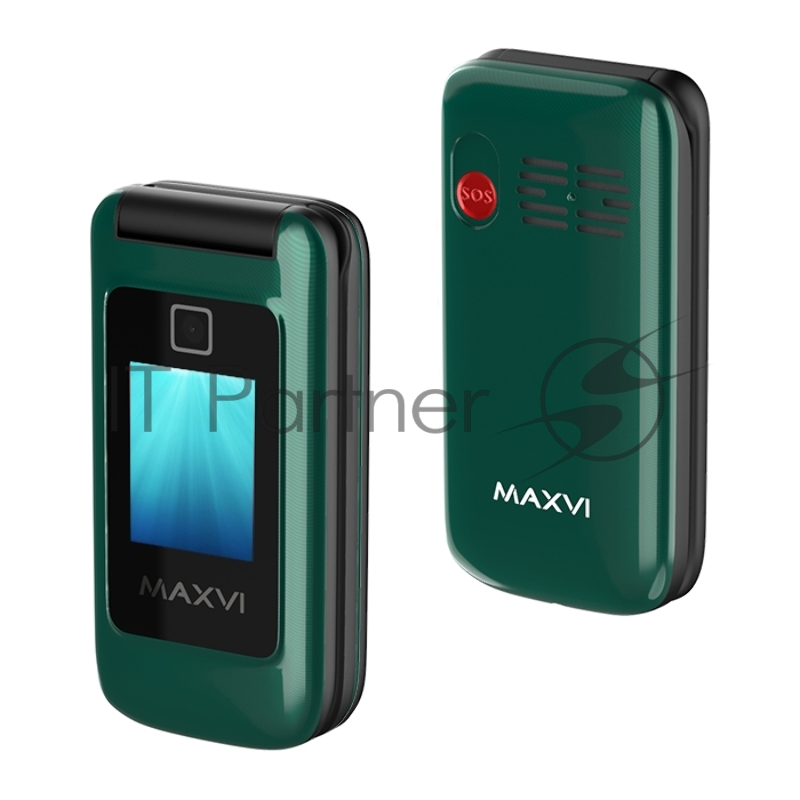 Мобильный телефон Maxvi E8 green