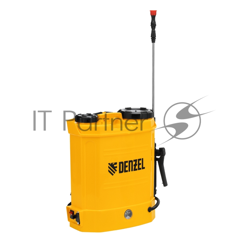 Опрыскиватель ранцевый аккумуляторный D-12LA, 12 л, щелочной акк., 12 В, 8 Ач// Denzel
