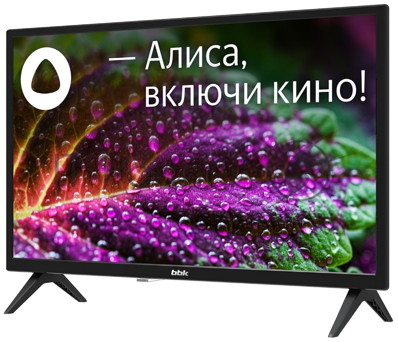 Телевизор LED BBK 23.6 24LEX-7204/TS2C (B) черный HD 60Hz DVB-T2 DVB-C DVB-S2 USB WiFi (RUS)