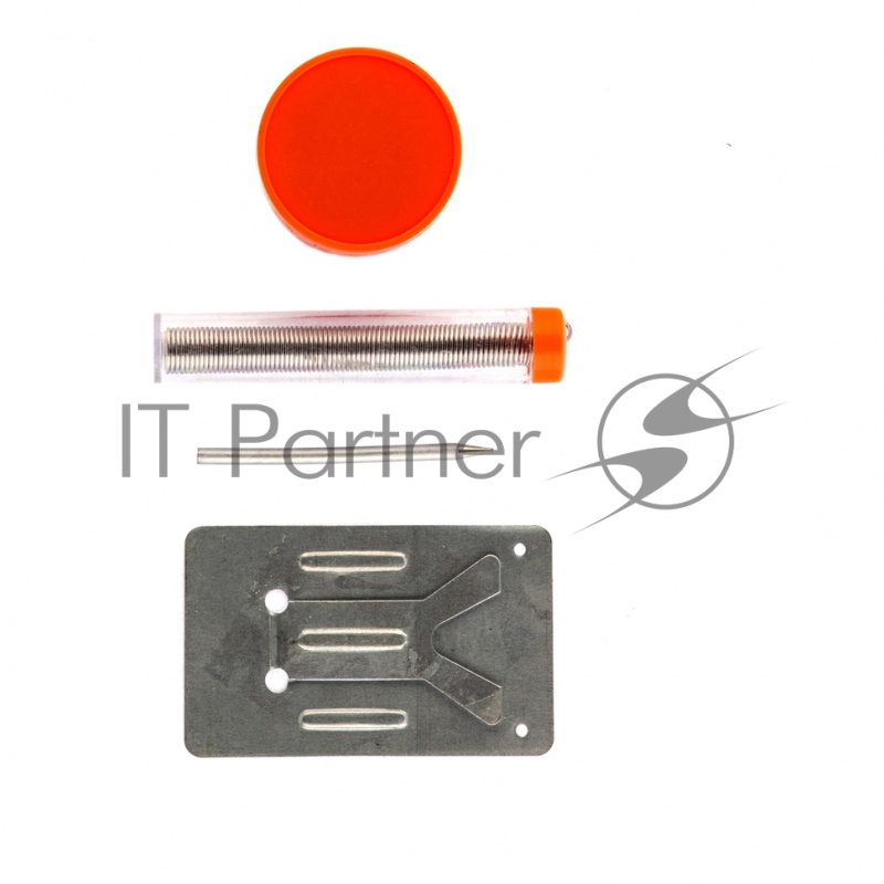 Набор для пайки, 5 пред. (паяльник 30 Вт, подставка, жало, паста, припой)// Sparta