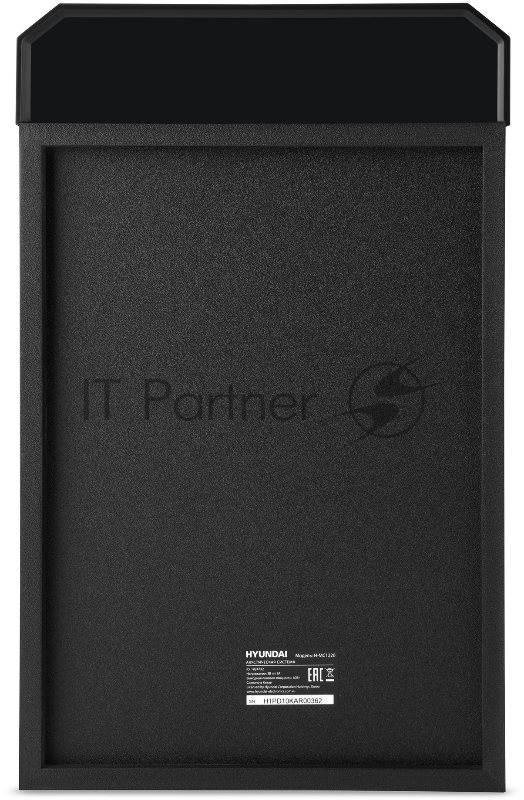 Минисистема Hyundai H-MC1220 черный 60Вт FM USB BT micro SD