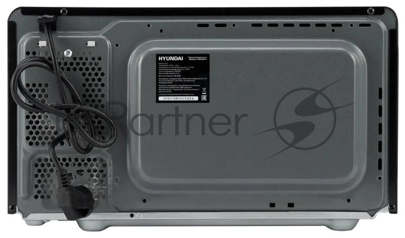 Микроволновая Печь Hyundai HYM-D2074 20л. 700Вт черный/серебристый