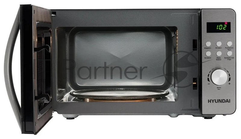 Микроволновая Печь Hyundai HYM-D2074 20л. 700Вт черный/серебристый