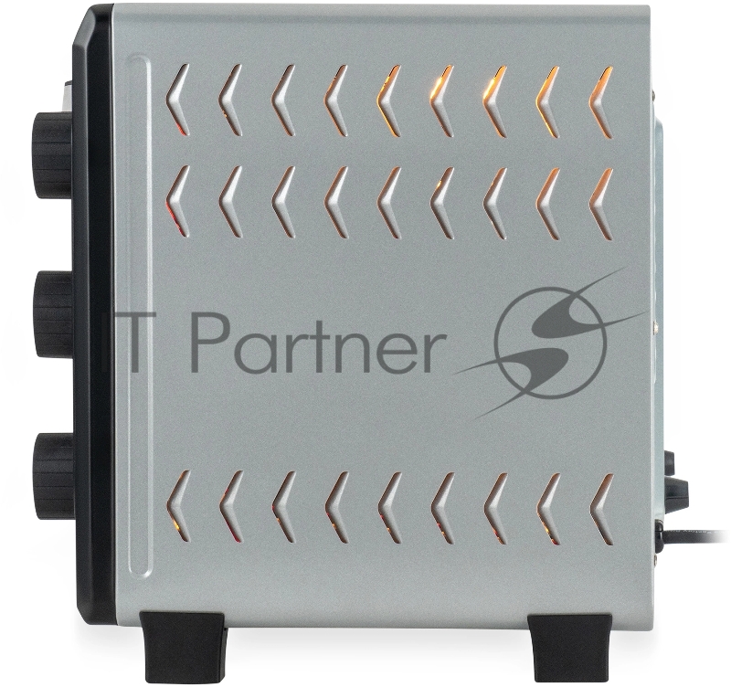 Мини-печь Hyundai MIO-HY073 26л. 1500Вт серебристый/черный