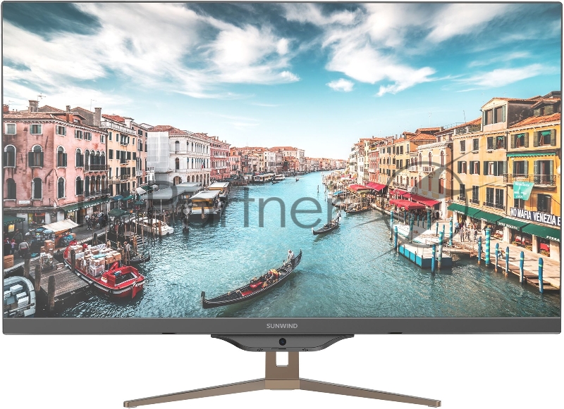 Моноблок SunWind Ultra AiO 27i 27 Full HD i7 10610U (1.8) 16Gb SSD512Gb UHDG Windows 11 Professional WiFi BT 90W клавиатура мышь Cam черный 1920x1080