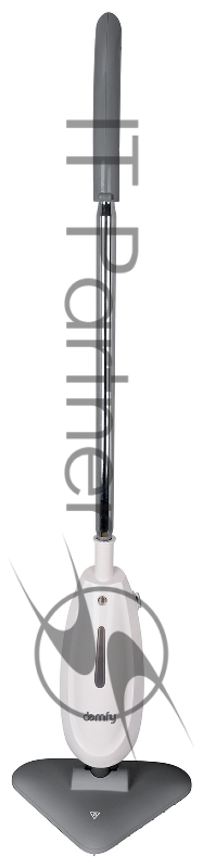 Швабра паровая Domfy DSW-SM101 1500Вт белый/серый