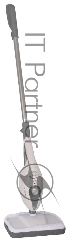 Швабра паровая Domfy DSW-SM504 1500Вт белый/серый