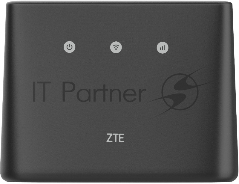 Интернет-центр ZTE MF293N 10/100/1000BASE-TX/3G/4G черный
