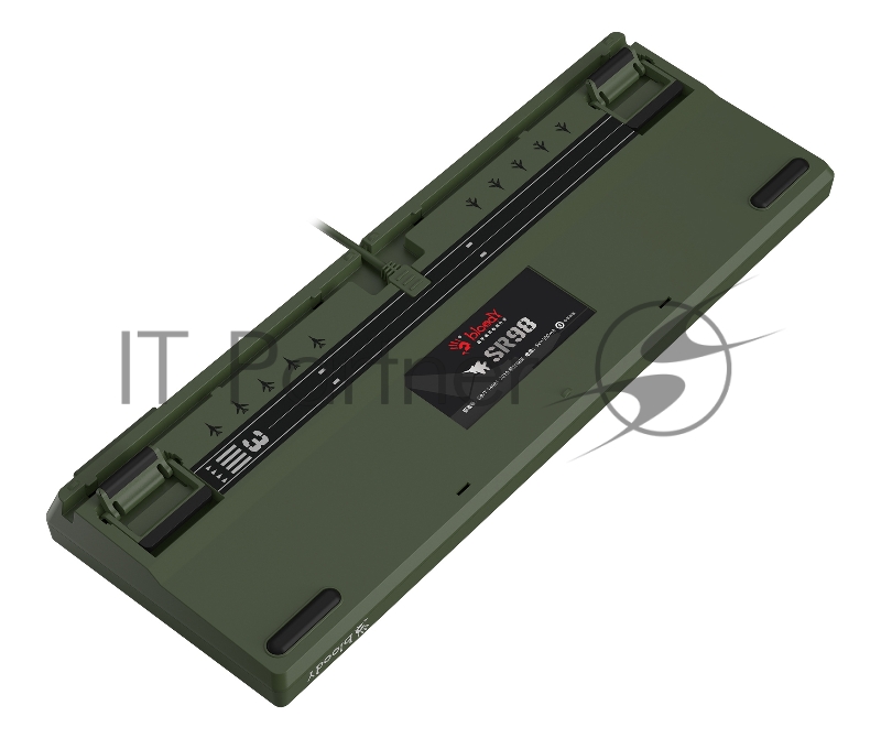 Клавиатура A4Tech Bloody S98 Aviator механическая зеленый USB for gamer LED (S98 AVIATOR)