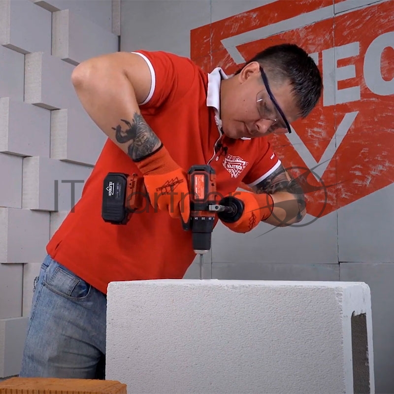 Дрель-шуруповерт Elitech ДА 18УБЛ2 (E2201.002.00) аккум. патрон:быстрозажимной (191607)