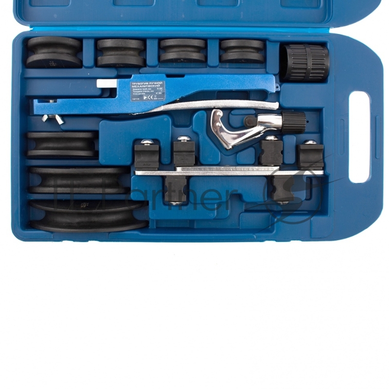 Трубогиб ручной механический, башмаки 1/4–7/8, в пластиковом кейсе// Stels