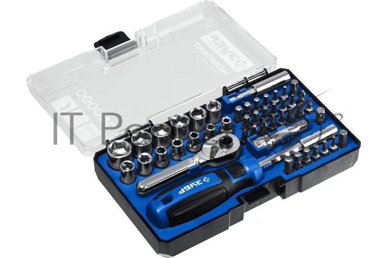 Компакт-47 набор: отвертка-битодержатель с насадками 47 шт ЗУБР