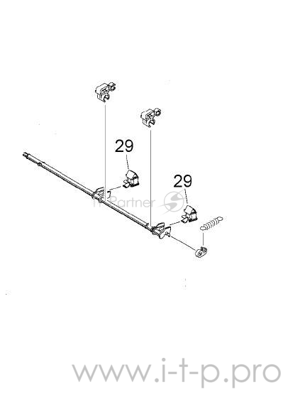 FL0-3259 Ролик захвата Canon iR1435 (О)