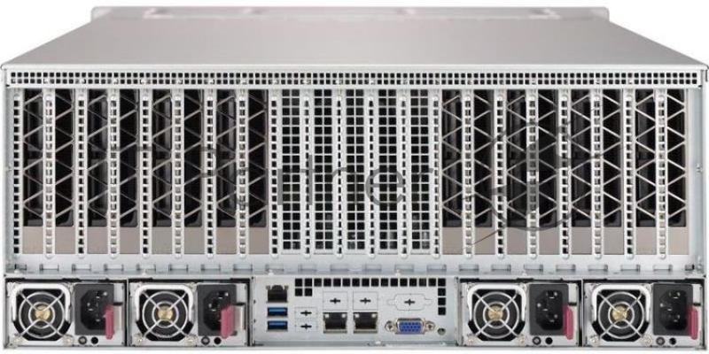 Корпус компьютерный SuperMicro Barebone 4U/Dual Socket P LGA 3647/24 DIMMs up to 6TB/8 PCI-E 3.0 x16 slots/Up to 24 Hot-swap 2.5/2x 10GBase-T LAN ports/2000W (2+2) Redundant