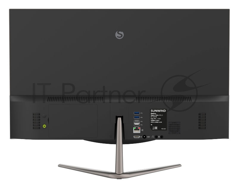 Моноблок SunWind Motion AiO 23i 23.8 Full HD i5 8279U (2.4) 8Gb SSD512Gb Iris Graphics 655 CR Ubuntu GbitEth WiFi BT 65W клавиатура мышь Cam черный 1920x1080