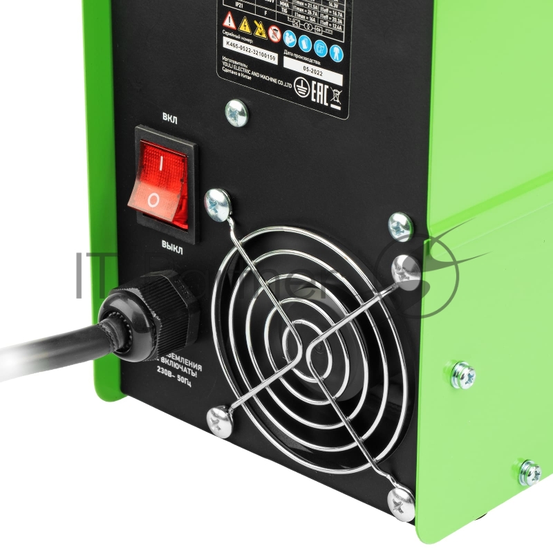 Аппарат инвертор. полуавтомат. сварки ИСП-140, 140 А, ПВ 60%// Сибртех