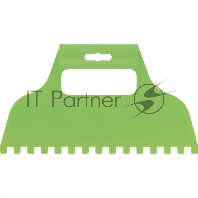 Шпатель для клея, пластмассовый, зубчатый 8х8 мм// Сибртех