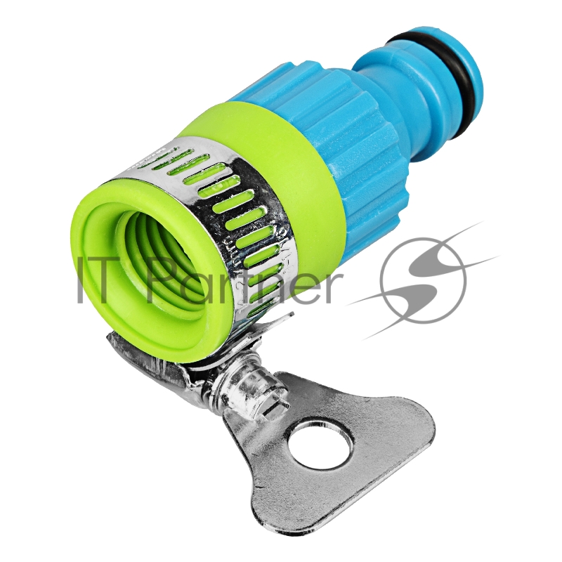 Адаптер штуцерный для без резьбовых кранов до 1/2, LUXE// Palisad