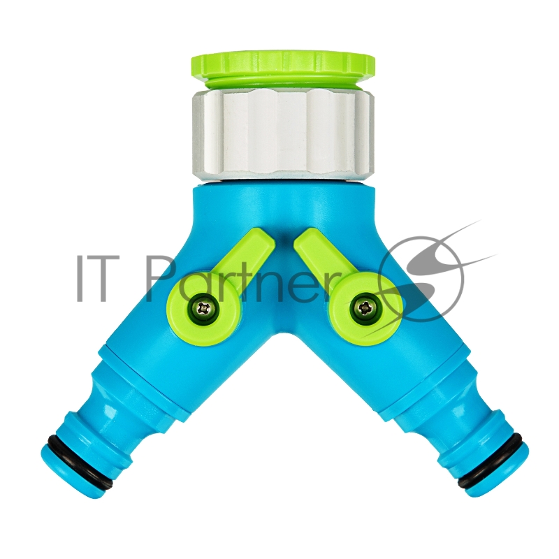 Разветвитель двухканальный с внутренней резьбой 3/4-1 LUXE// Palisad