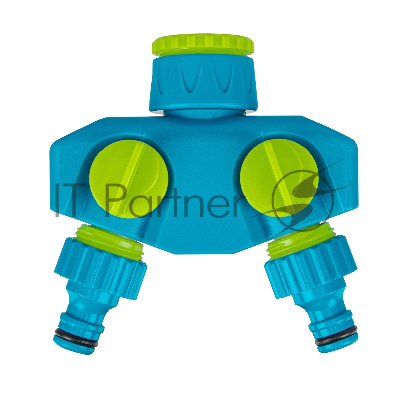 Разветвитель двухканальный, с внутренней резьбой 3/4-1, LUXE// Palisad