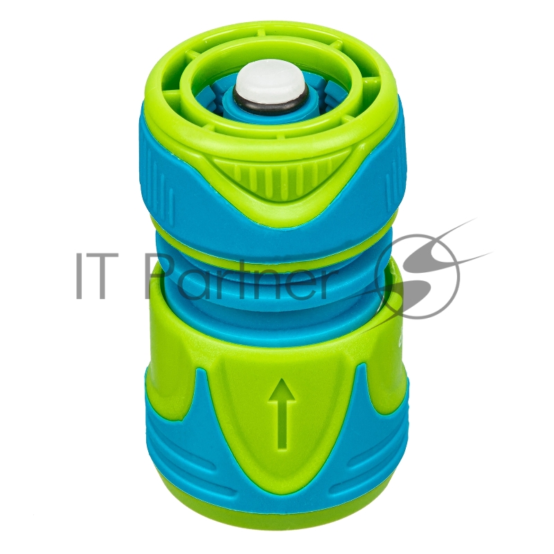 Соединитель быстросъемный 1/2, аквастоп, двухкомпонентный, LUXE// Palisad