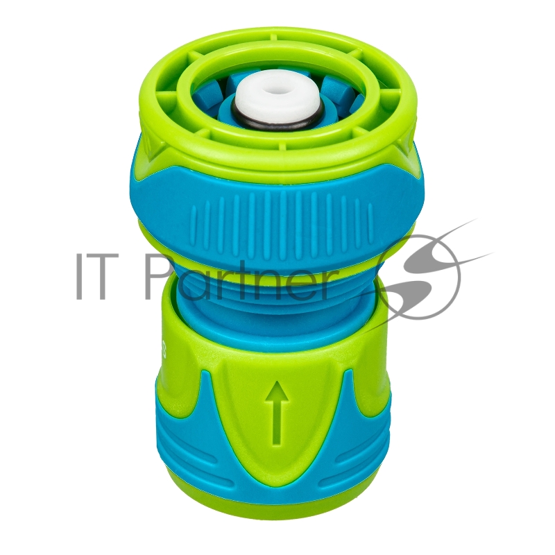 Соединитель быстросъемный 3/4, аквастоп, двухкомпонентный, LUXE// Palisad