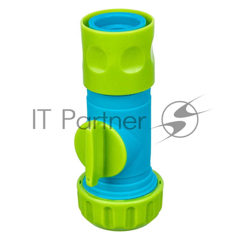 Соединитель быстросъемный универсальный 1/2-1 с переключателем, LUXE// Palisad