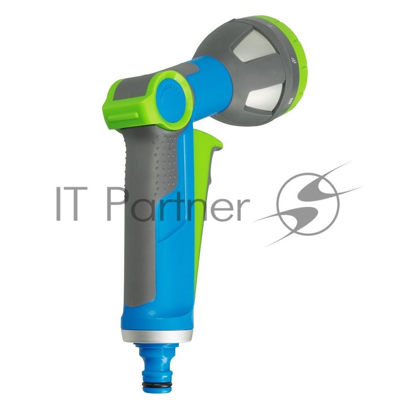 Пистолет-распылитель, 8 режимов, регулируемый, металлический, с курком, LUXE// Palisad