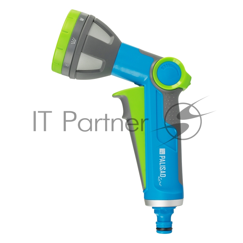 Пистолет-распылитель, 8 режимов, регулируемый, металлический, с курком, LUXE// Palisad