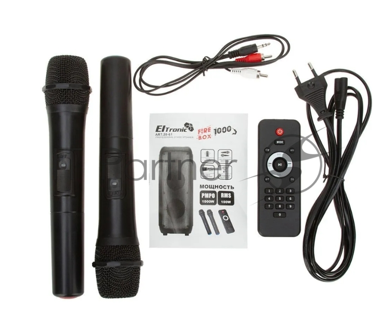 Колонка 10 (20-61 FIRE BOX 1000) динамик 2шт/10 ELTRONIC с TWS