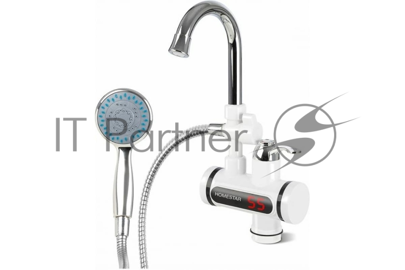 Водонагреватель Водогрей проточный кран+душ HOMESTAR HS-0113D