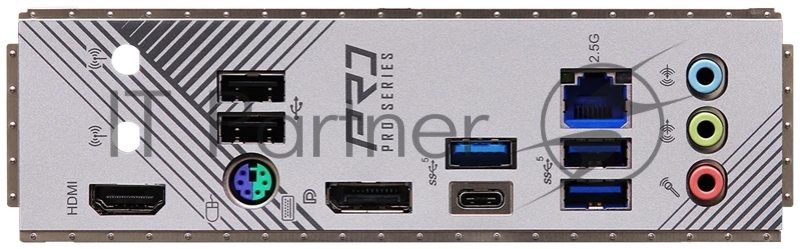 Материнская плата ASROCK B760 PRO RS/D4, LGA1700, B760, 4*DDR4, HDMI+DP, 4xSATA3 6.0 (RAID), M.2 Socket, 3xUSB 3.2, 2xUSB2.0, Type-C, mATX 90-MXBKL0-A0UAYZ