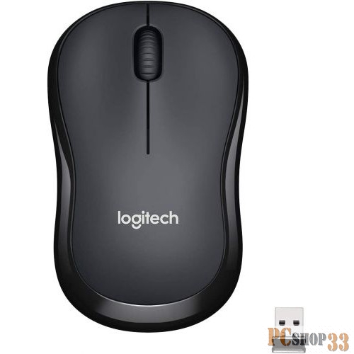 Мышка LOGITECH USB WRL M221 SILENT CHARCOAL 910-004882