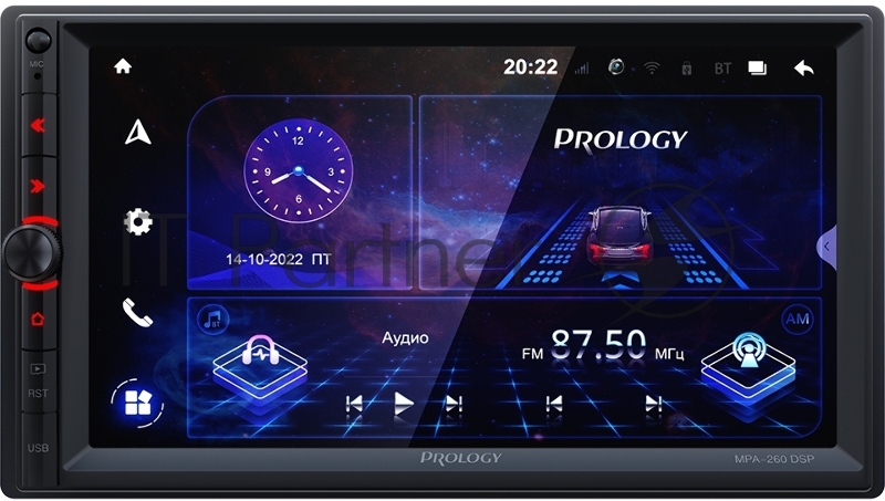 Автомагнитола Prology MPA-260 DSP 2DIN 4x60Вт
