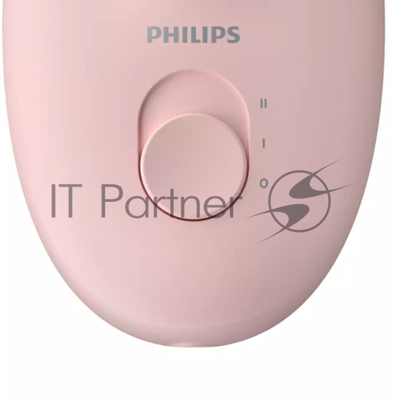 Эпилятор Philips BRE285/00 скор.:2 насад.:5 от электр.сети белый/розовый
