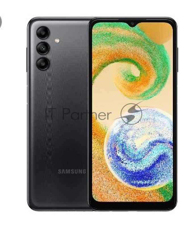 Смартфон Samsung SM-A047F Galaxy A04s 32Gb 3Gb черный моноблок 3G 4G 6.5 720x1600 Android 11 50Mpix 802.11 a/b/g/n/ac NFC GPS GSM900/1800 GSM1900 TouchSc Ptotect
