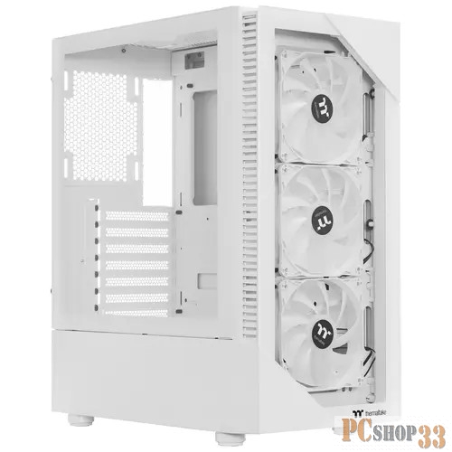 Корпус Thermaltake View 200 TG ARGB Snow CA-1X3-00M6WN-00 /White/Win/SPCC/Tempered Glass*1/120mm ARGB Lite Fan*3/Brown Box