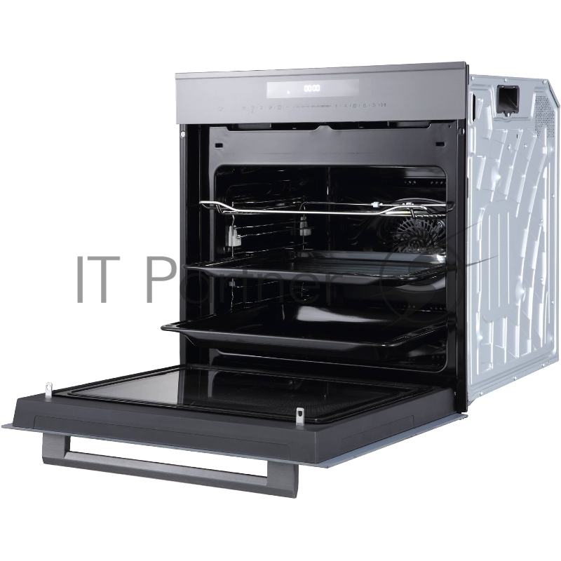 Духовой шкаф с функцией СВЧ OKB 1340 GBXGr MW цвет: серое стекло + черная нержавеющая сталь