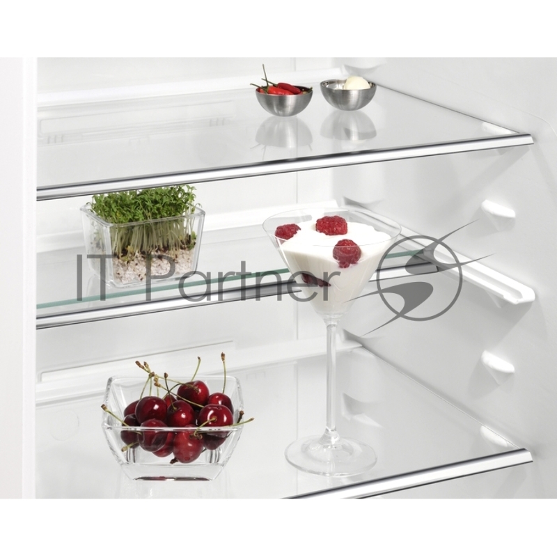 Встраиваемый холодильник AEG SKE818E1DC, сенсорное управление, цифровой дисплей на верхней панели, В=177см, Ш=56см, динамическая система охлаждения, жёсткое крепление дверцы, класс энергопотребления - А++