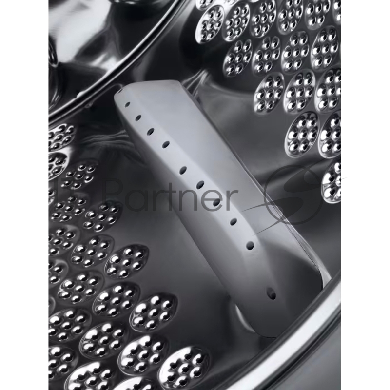 Встраиваемая стиральная машина AEG L8WBE68SI с сушкой, загрузка 8кг/4кг, классы AA, отжим 1600 об/мин, ЖК дисплей, обработка паром, датчик защиты от протечек, экоинвертор, серебристый люк