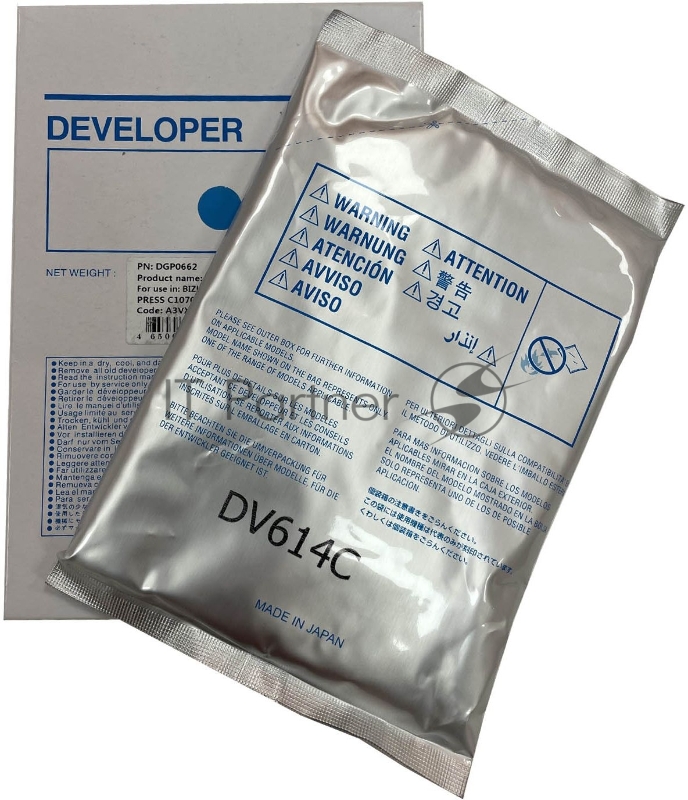 Девелопер для KONICA MINOLTA AccurioPress C2060 (CET) Cyan, 630г, DGP0662