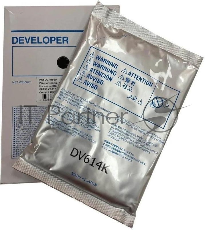 Девелопер для KONICA MINOLTA AccurioPress C83hc (CET) Black, 630г, DGP0660