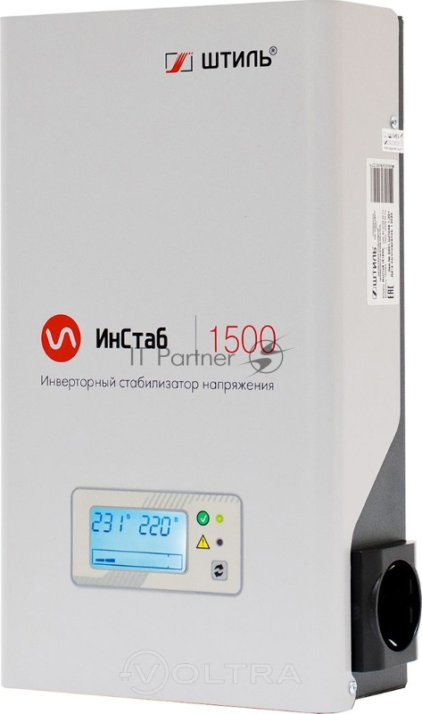 Стабилизатор напряжения Штиль ИнСтаб IS1500 1125Вт 1500ВА белый